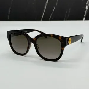 Gucci | Accessories | New Gucci Gg49sk 002 Havana Brown